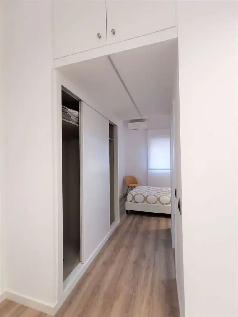 Schlafzimmer von Wohnungen zur Miete in Madrid mit Klimaanlage