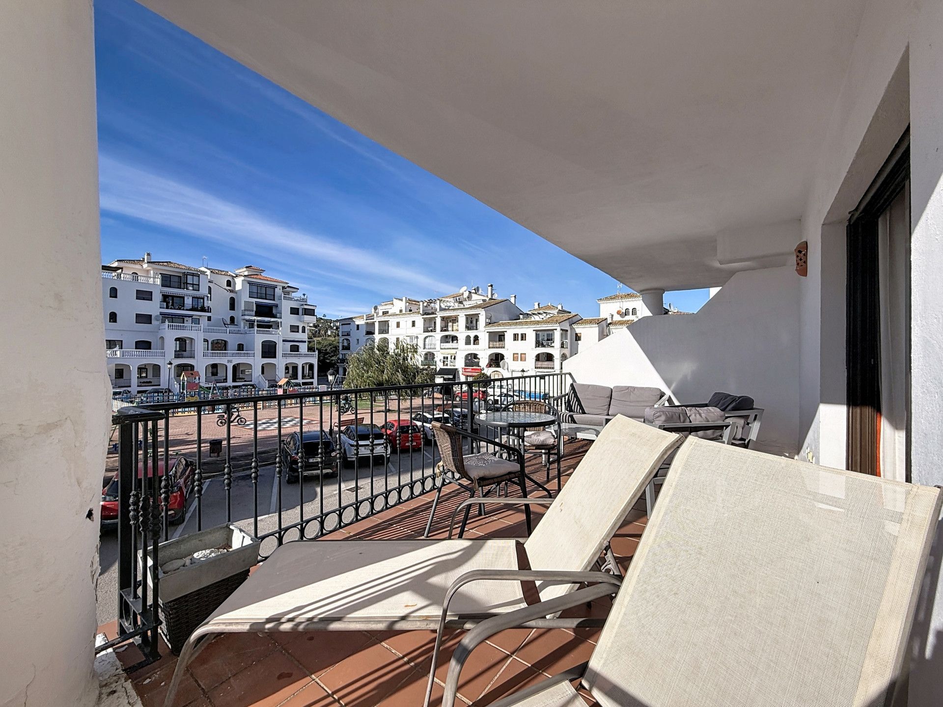 Terrace of Apartment for sale in Manilva  with Air Conditioner, Terrace and Swimming Pool