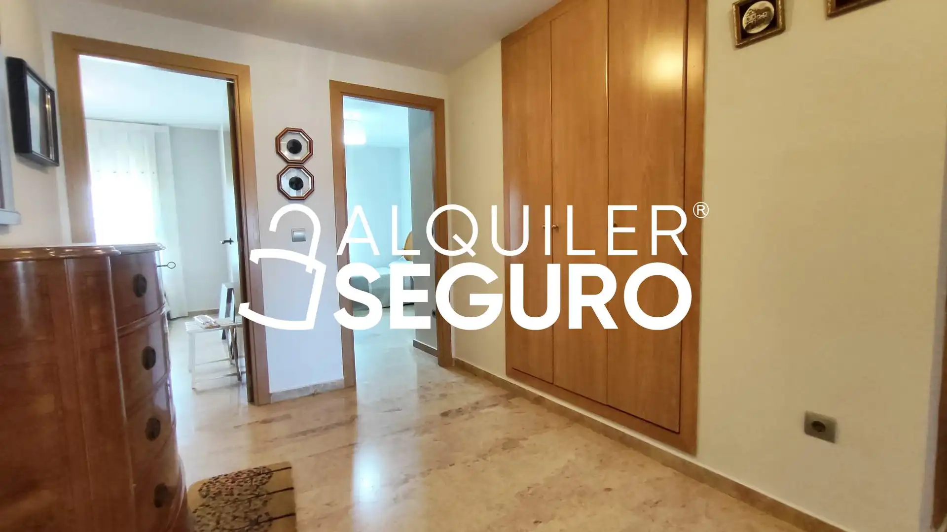 Bedroom of Flat for rent in Torrent  with Air Conditioner, Terrace and Storage room