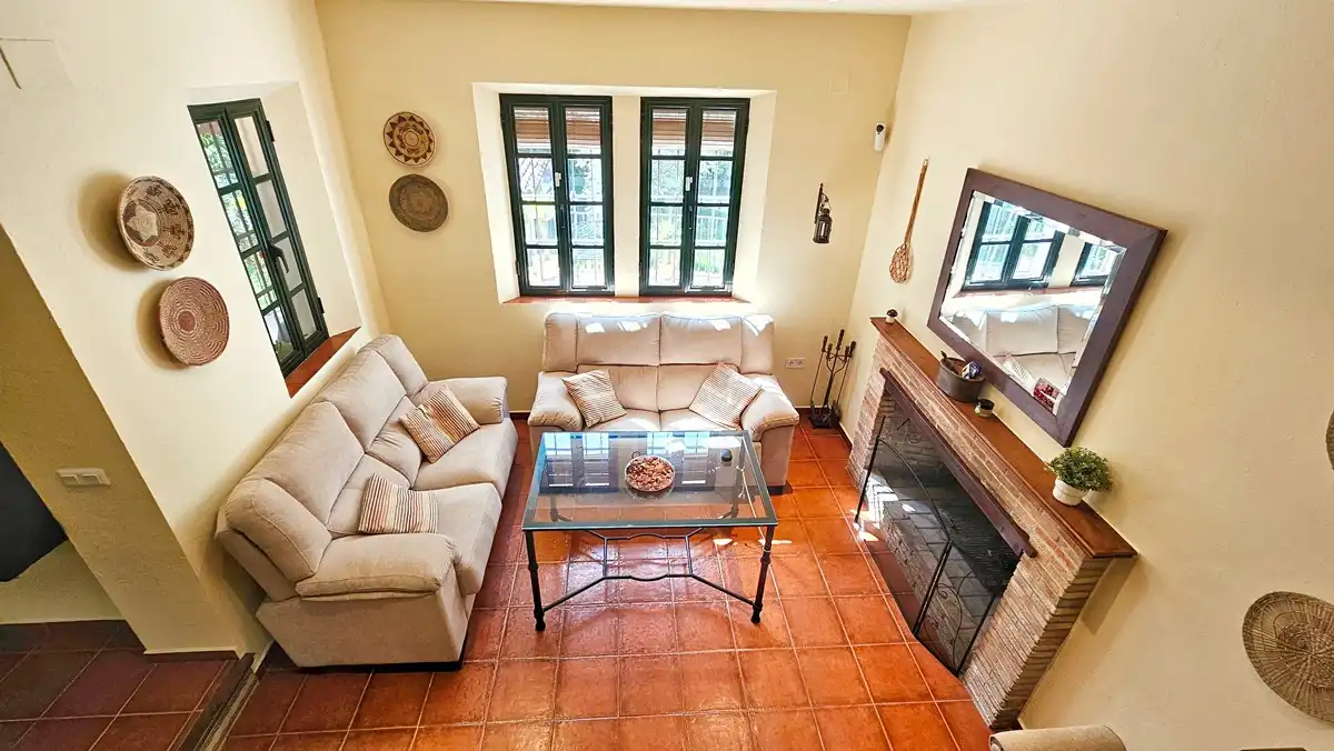 Sala de estar de Casa o chalet en venta en Santa Ana la Real con Jardín privado, Terraza y Trastero