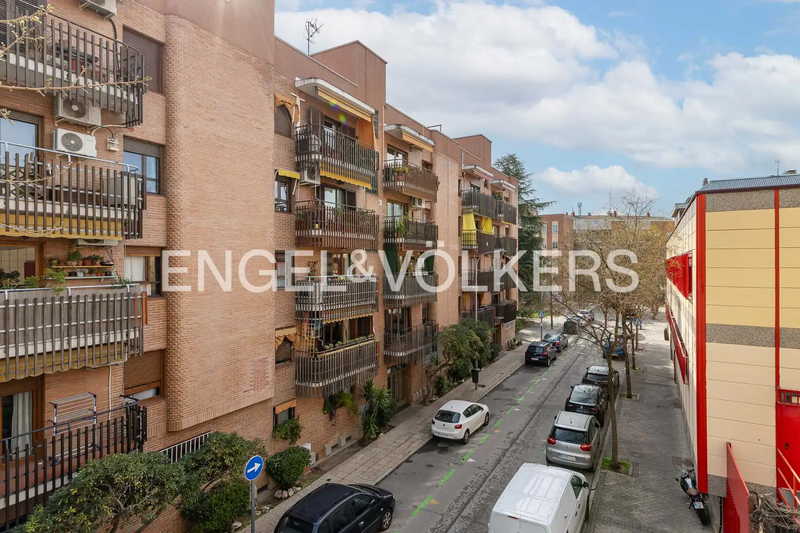 Vista exterior de Piso de alquiler en Madrid con Aire acondicionado, Calefacción y Se aceptan mascotas