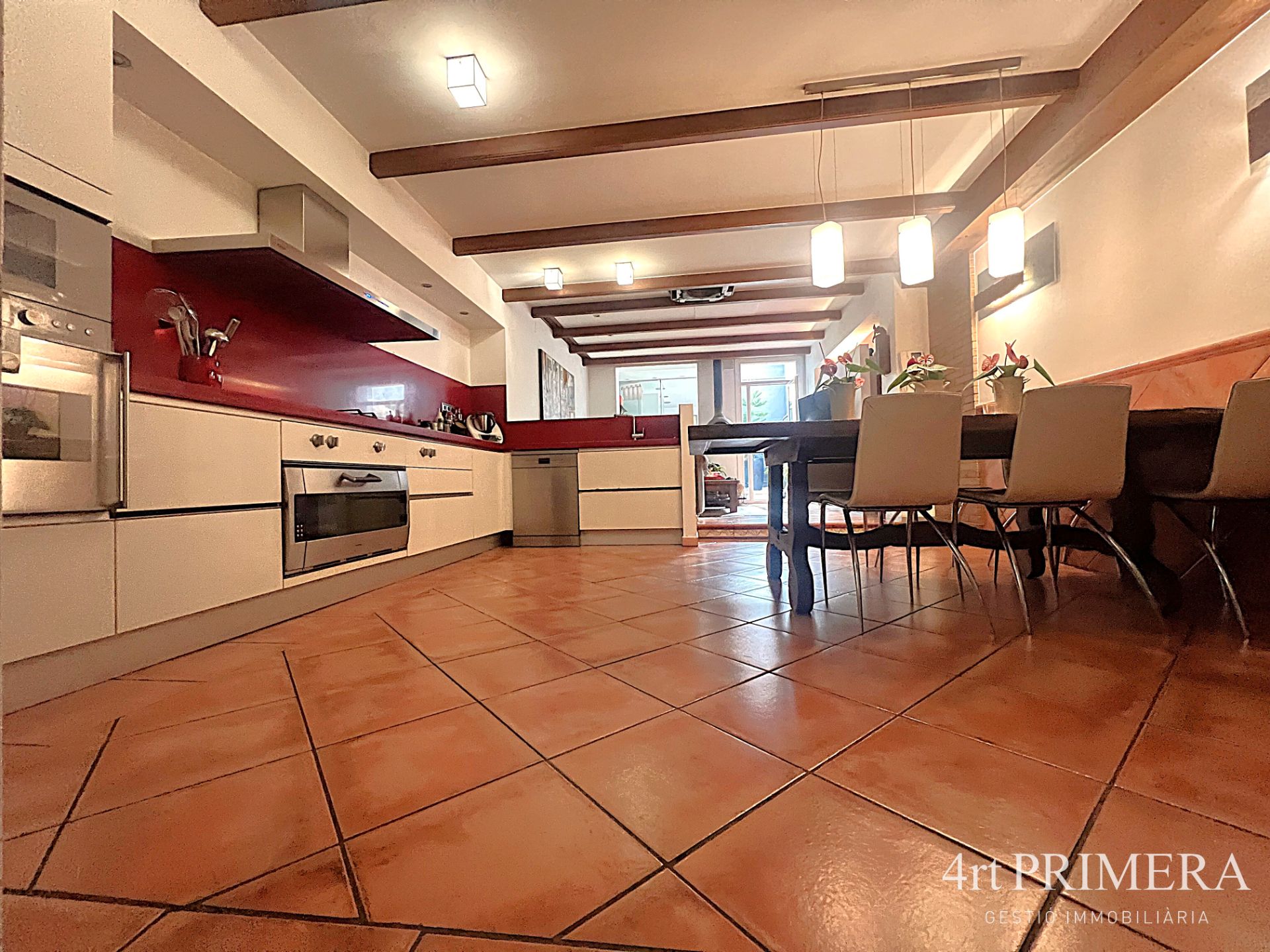 Kitchen of House or chalet for sale in Granollers  with Air Conditioner, Heating and Parquet flooring