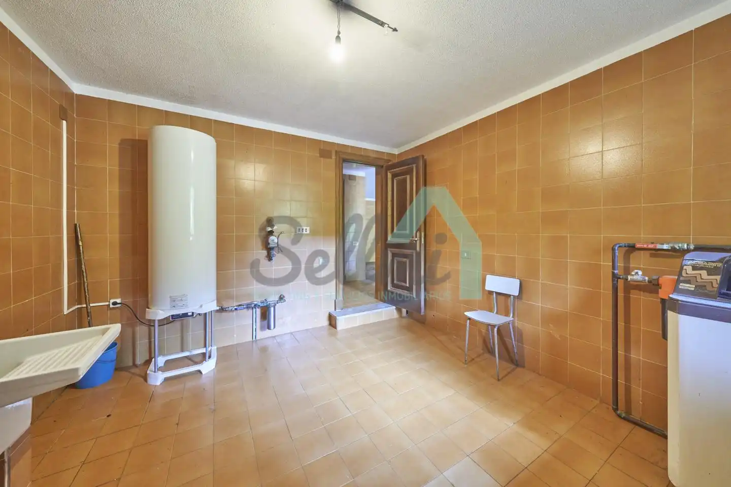 Cuina de Casa o xalet en venda en Gijón  amb Aire condicionat, Jardí privat i Parquet