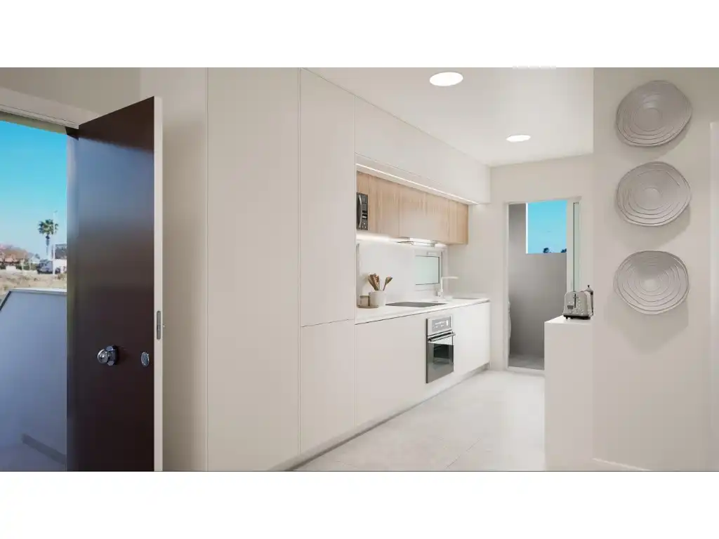 Cocina de Casa o chalet en venta en Pilar de la Horadada con Aire acondicionado, Jardín privado y Piscina