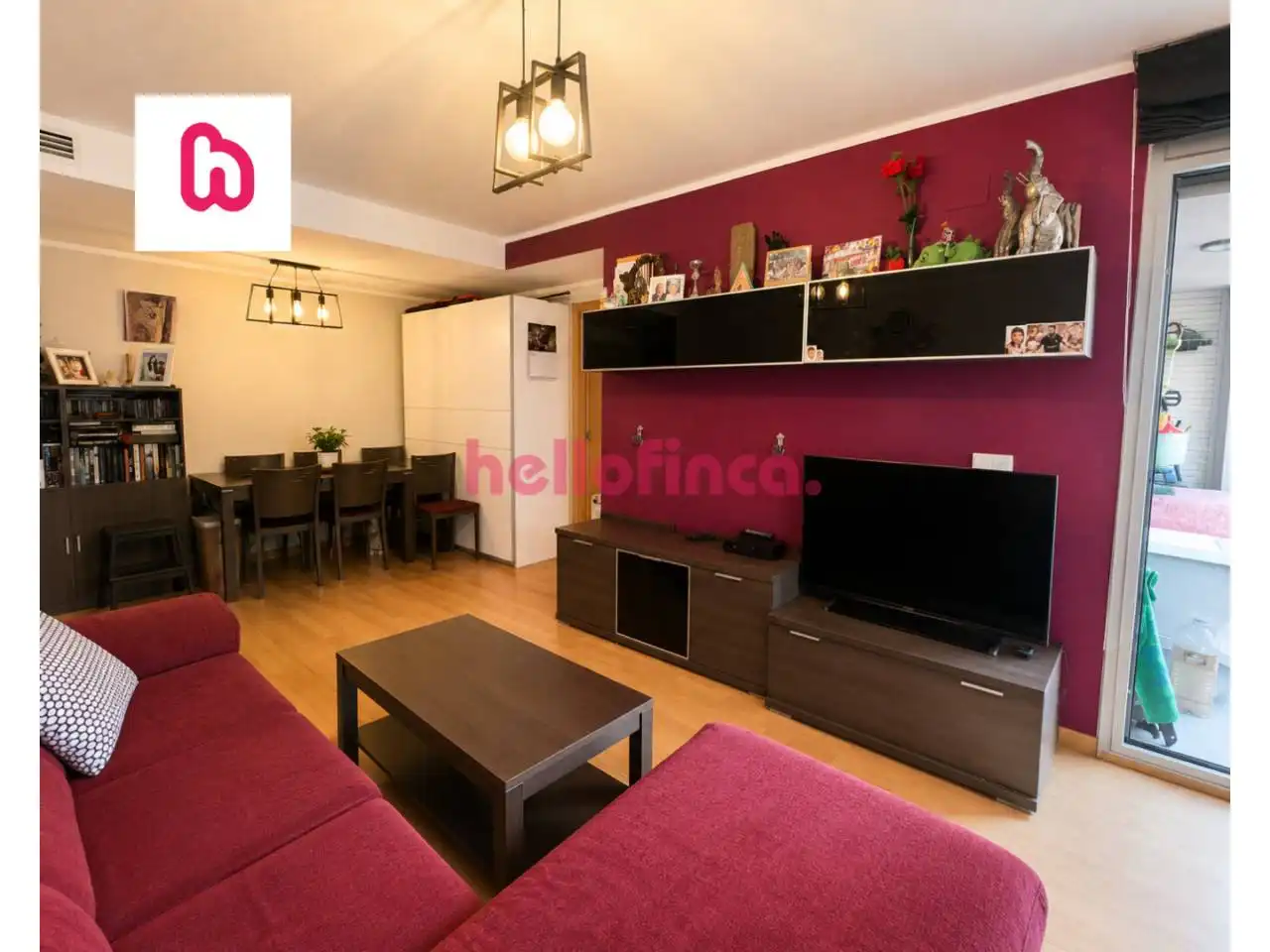 Living room of Flat for sale in Capellades  with Air Conditioner, Heating and Parquet flooring