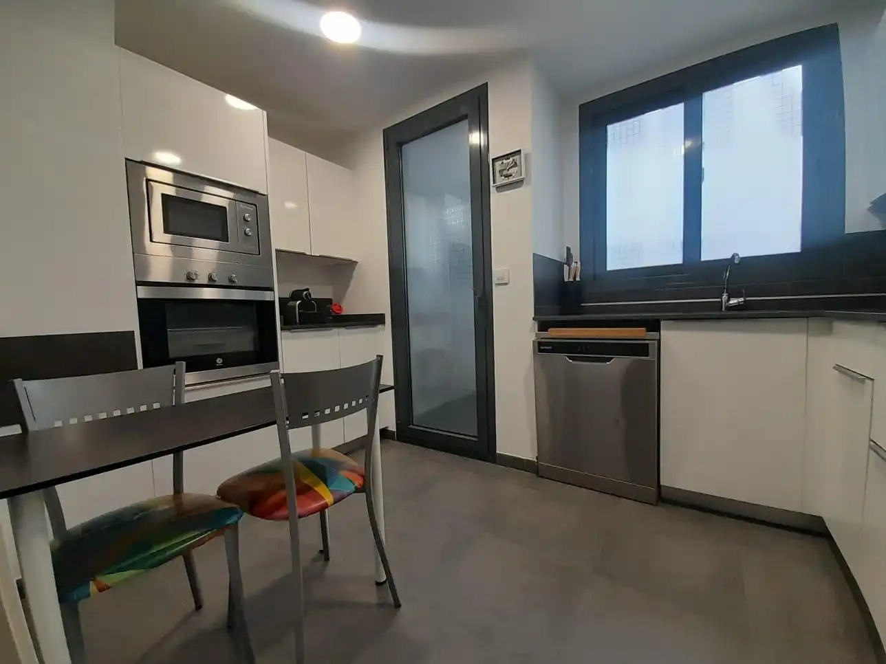 Kitchen of Flat for sale in Málaga  with Air Conditioner, Private garden and Terrace