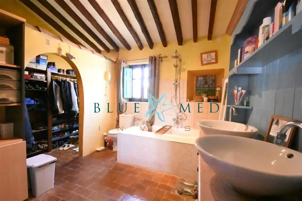 Baño de Casa o chalet en venta en Mazarrón con Calefacción, Jardín privado y Terraza
