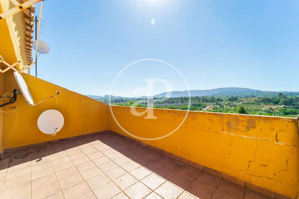 Terrassa de Casa adosada en venda en Muro de Alcoy amb Aire condicionat, Calefacció i Jardí privat