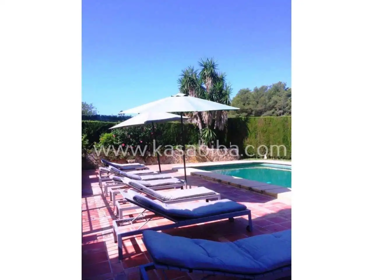 Jardín de Casa o chalet de alquiler en Jávea / Xàbia con Terraza