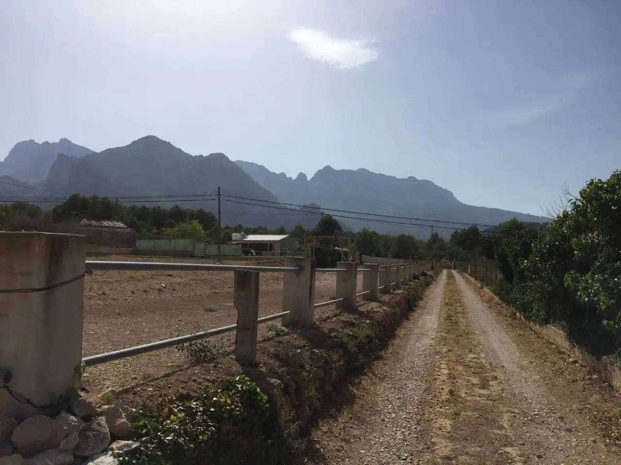 Vista exterior de Casa o chalet en venta en Polop con Aire acondicionado, Jardín privado y Terraza