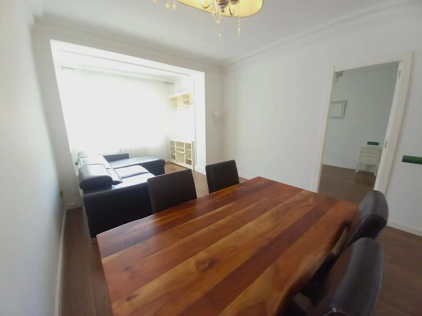 Esszimmer von Wohnung zur Miete in Barcelona mit Klimaanlage, Heizung und Parkett