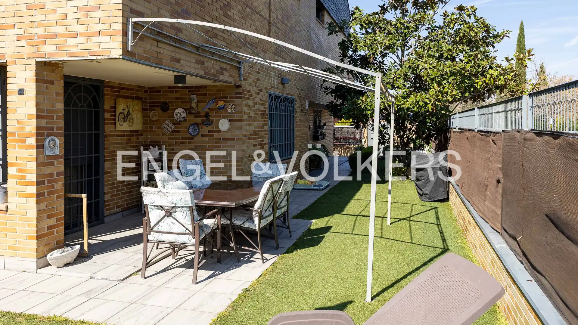 Terraza de Casa o chalet en venta en Rivas-Vaciamadrid con Aire acondicionado, Calefacción y Jardín privado