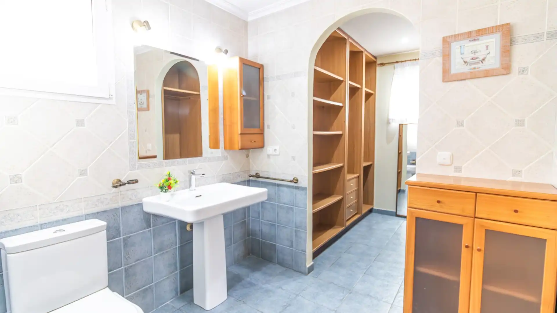 Baño de Casa o chalet en venta en Elche / Elx con Aire acondicionado, Calefacción y Terraza
