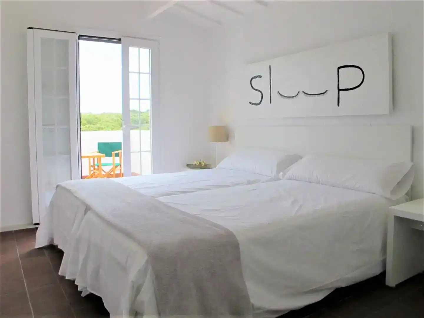 Habitación de Piso de alquiler en Ciutadella de Menorca con Aire acondicionado, Jardín privado y Amueblado