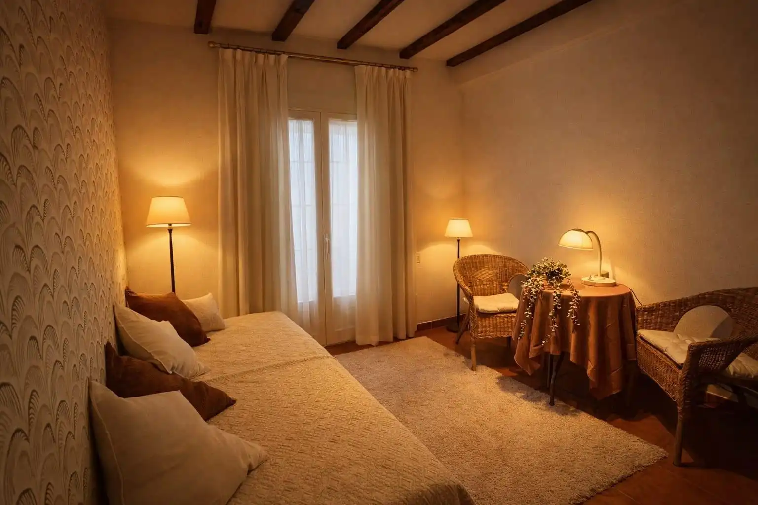 Habitación de Piso de alquiler en Miraflores de la Sierra con Calefacción y Amueblado