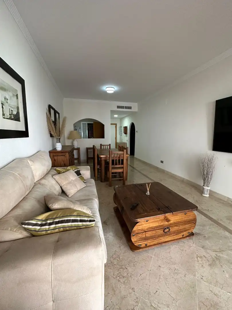 Living room of Flat for rent in La Alcaidesa  with Furnished
