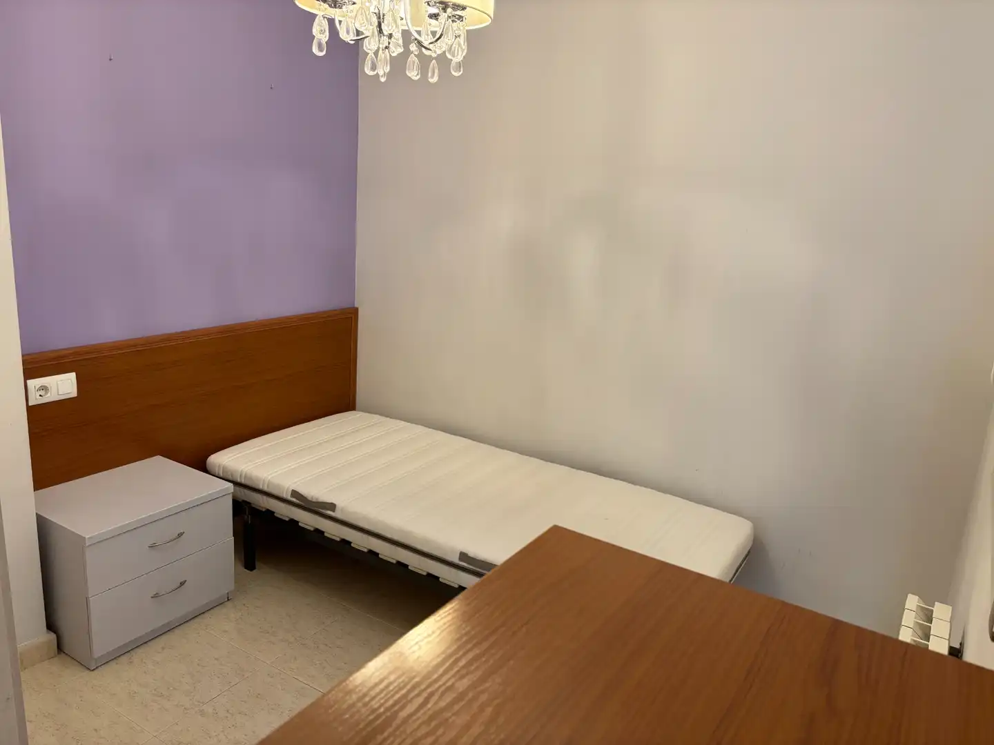 Bedroom of Flat for rent in Lleida  with Air Conditioner, Heating and Furnished