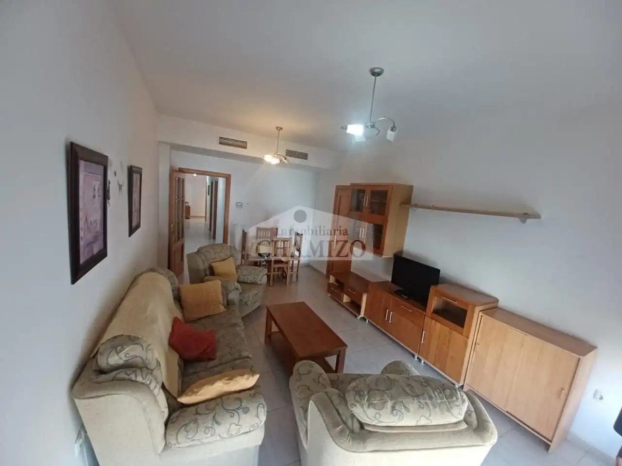 Sala de estar de Piso en venta en Villanueva de la Serena con Aire acondicionado, Trastero y Balcón