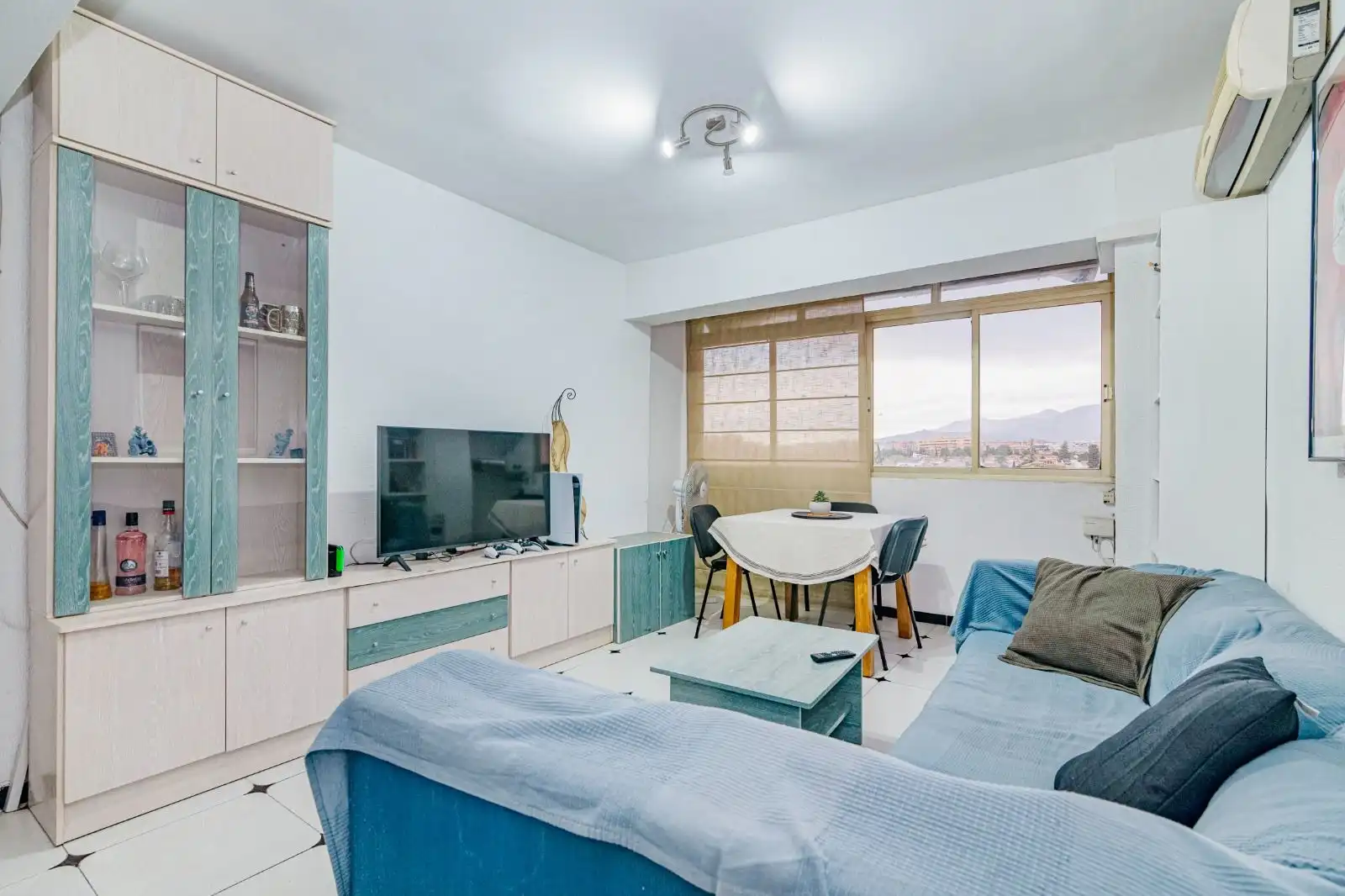 Living room of Flat for rent in Granada  with Furnished