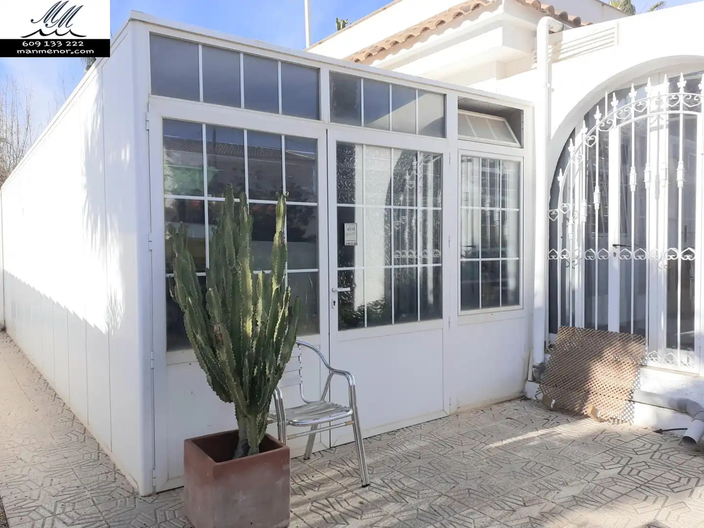 Terrassa de Casa o xalet en venda en Los Alcázares amb Calefacció, Jardí privat i Terrassa