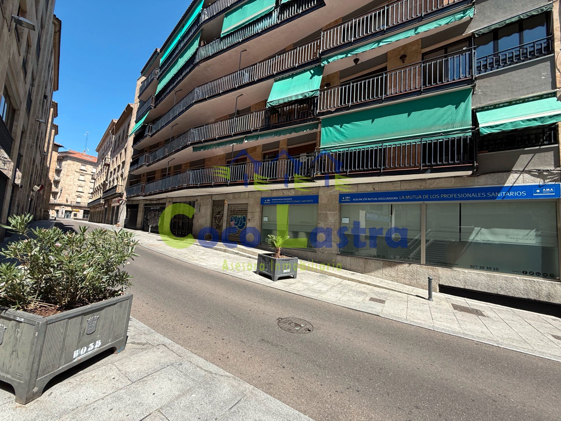 Vista exterior de Pis de lloguer en Salamanca Capital amb Calefacció, Moblat i Forn