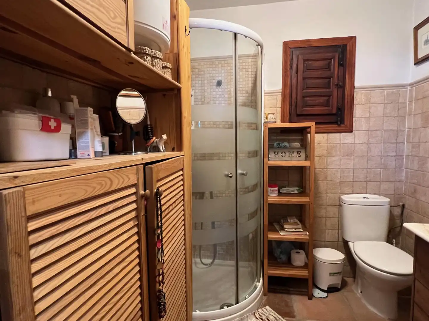 Baño de Casa o chalet en venta en Vélez-Málaga con Aire acondicionado, Calefacción y Jardín privado