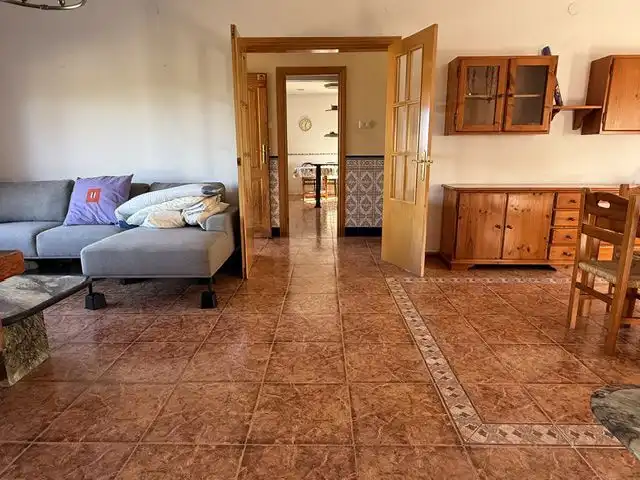 Sala de estar de Casa o chalet en venta en Vilanova i la Geltrú con Calefacción y Terraza