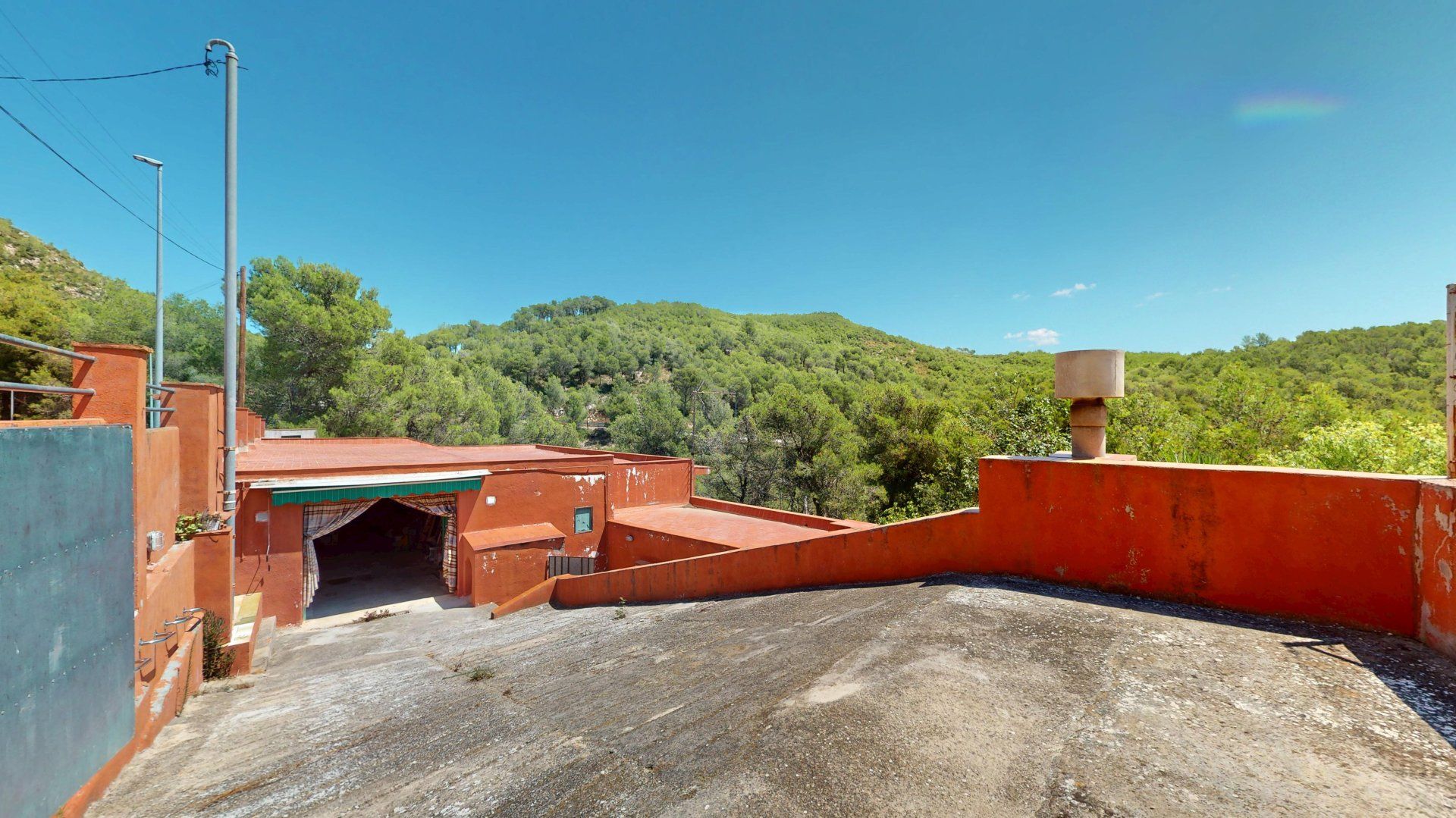 Vista exterior de Casa o chalet en venta en Sant Martí Sarroca con Terraza