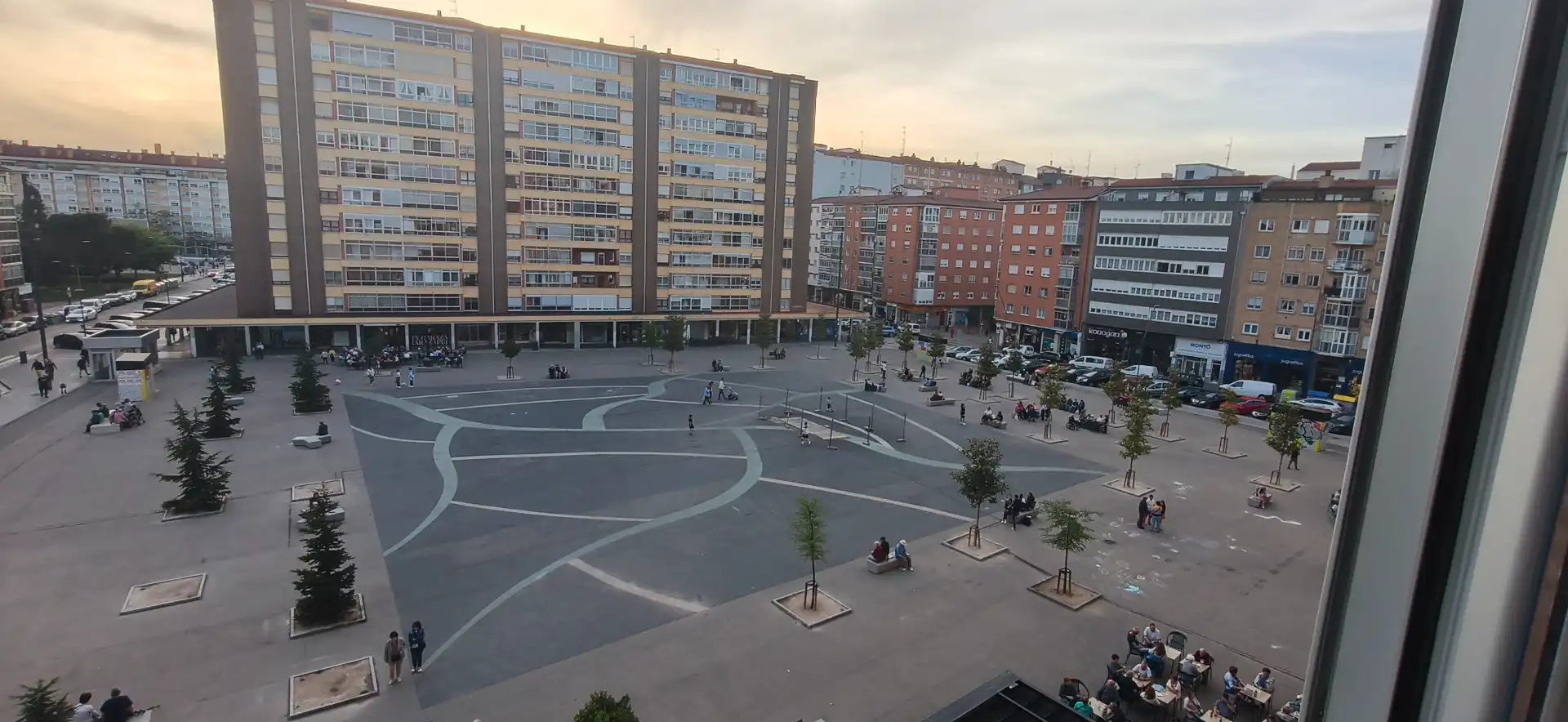 Exterior view of Flat for rent in Burgos Capital  with Heating, Parquet flooring and Terrace