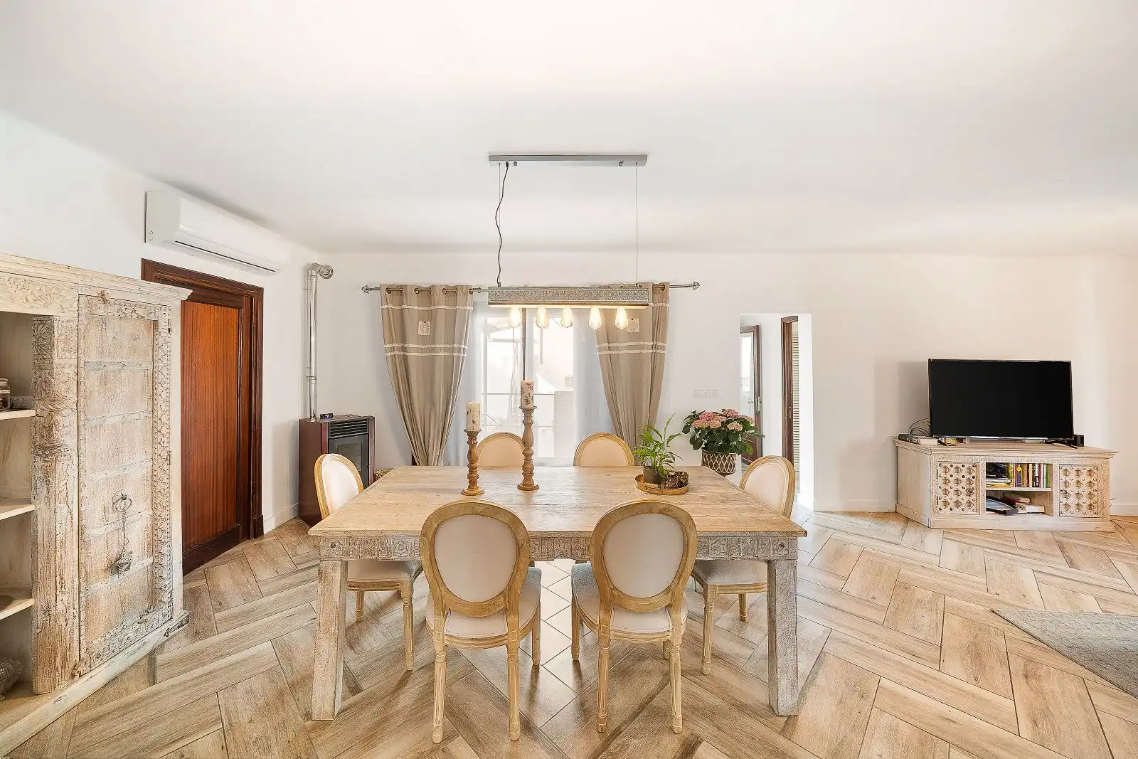 Comedor de Casa adosada en venta en Pollença con Aire acondicionado, Calefacción y Terraza