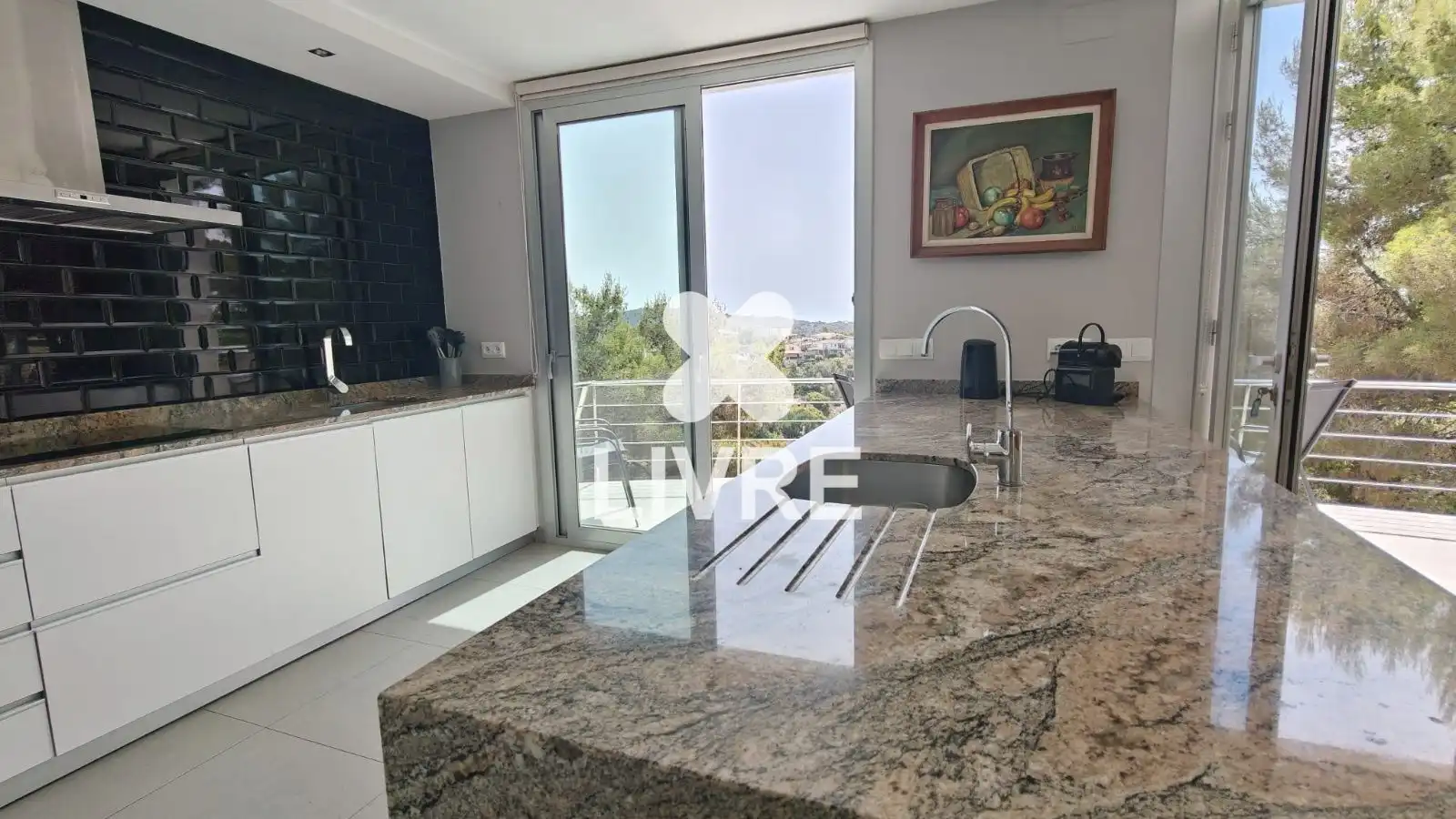 Cocina de Casa o chalet en venta en Cunit con Aire acondicionado, Calefacción y Piscina