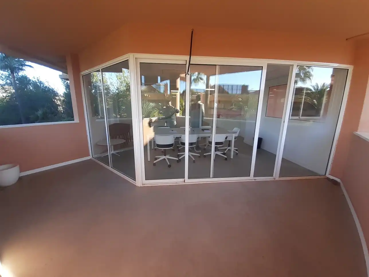 Terrace of Office for rent in Marbella  with Air Conditioner and Furnished