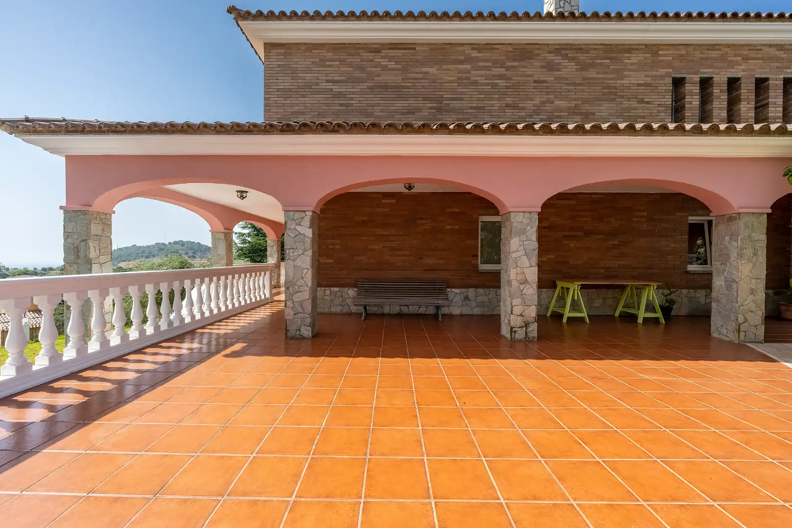 Terraza de Casa o chalet en venta en Badalona con Aire acondicionado, Calefacción y Jardín privado