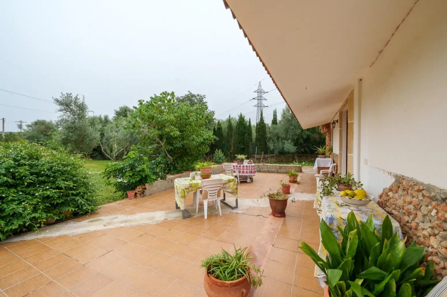 Terraza de Finca rústica en venta en Marratxí con Aire acondicionado, Calefacción y Piscina