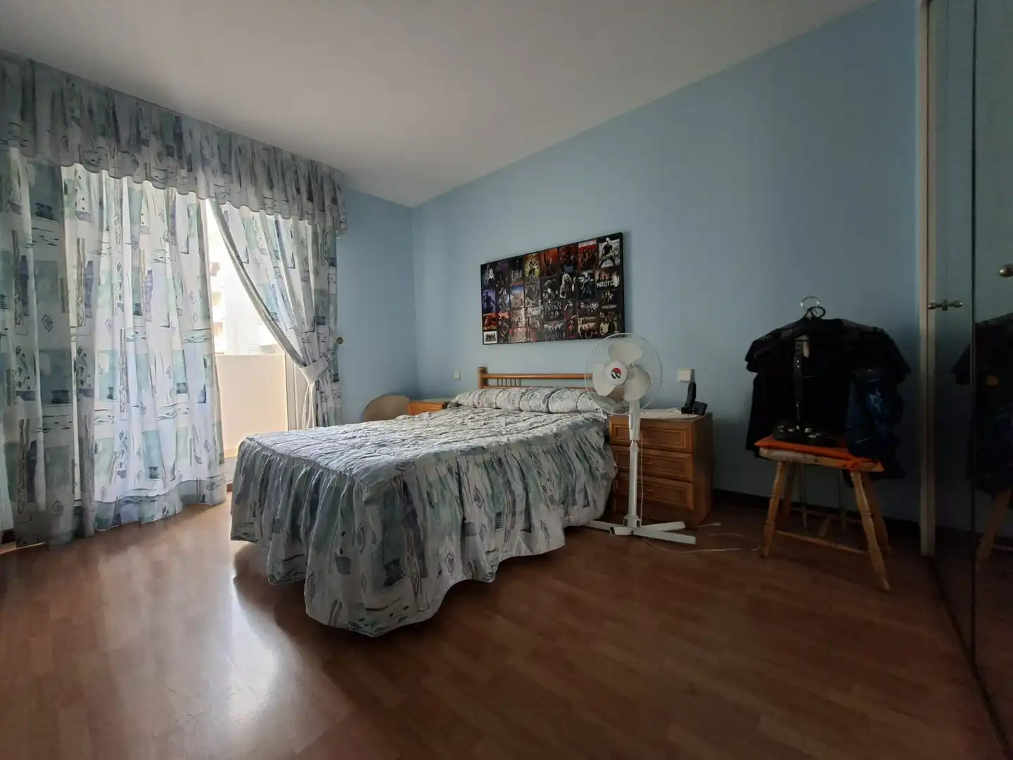 Bedroom of Flat for sale in Badalona  with Air Conditioner, Heating and Terrace