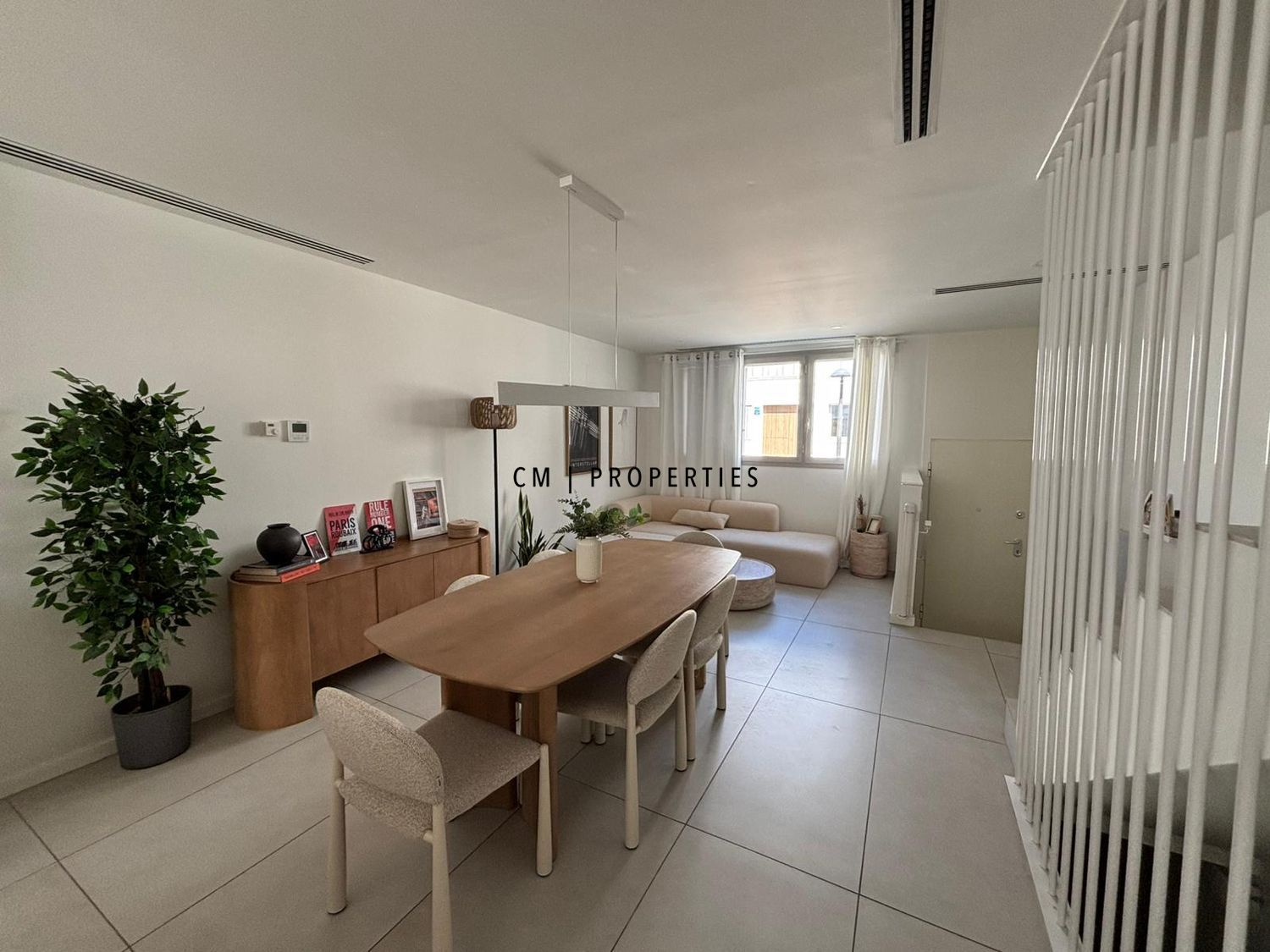 Dining room of Single-family semi-detached for rent in  Valencia Capital  with Air Conditioner, Heating and Terrace