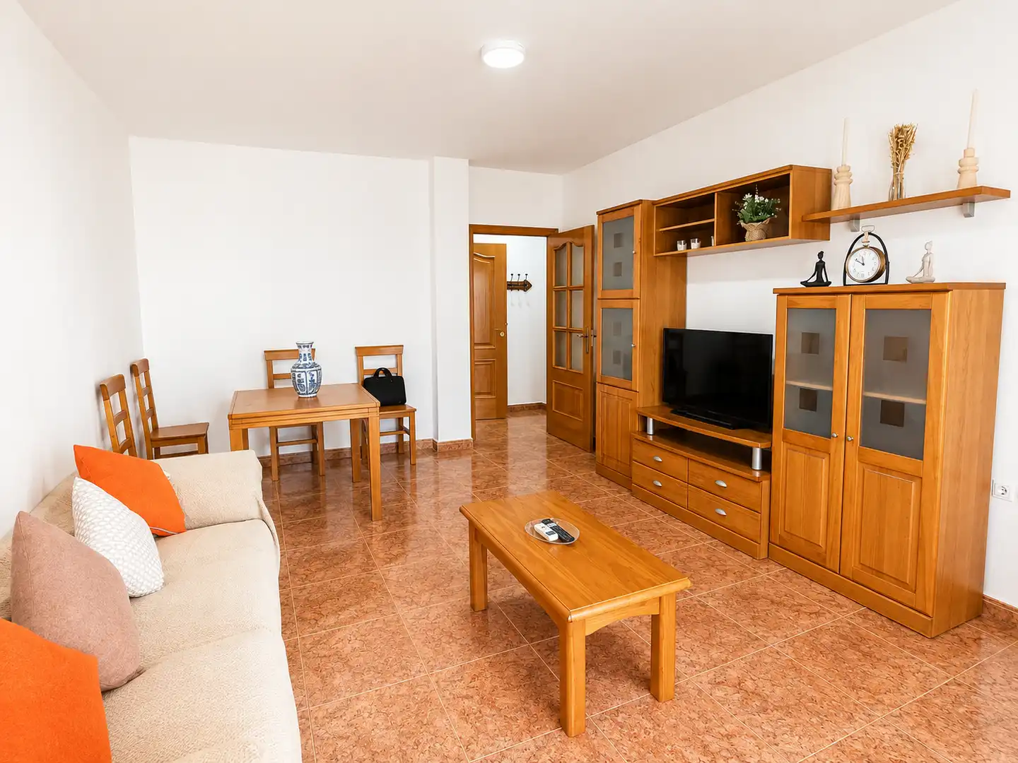Sala de estar de Piso en venta en Alhama de Murcia con Aire acondicionado, Calefacción y Trastero