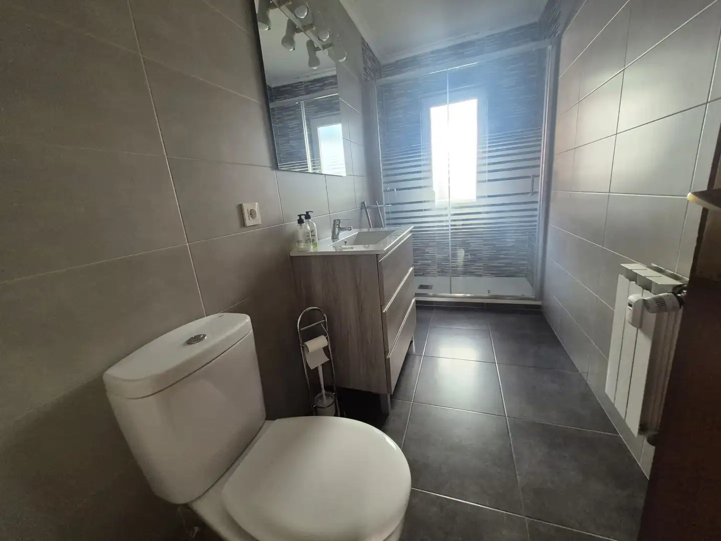 Badezimmer von Wohnung zum Verkauf in Ávila mit Heizung, Terrasse und Möbliert