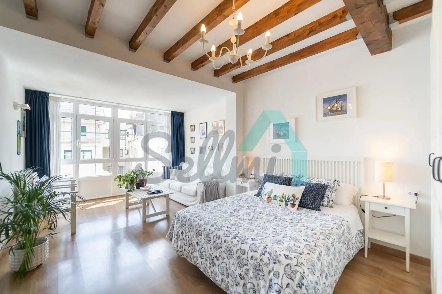 Habitación de Casa adosada en venta en Ribadeo con Calefacción, Jardín privado y Terraza