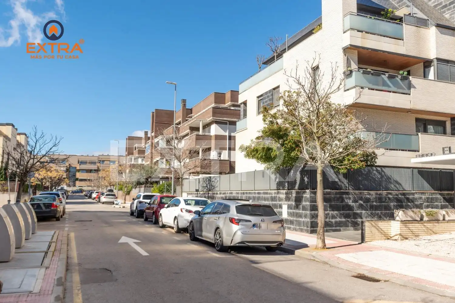 Vista exterior de Ático en venta en Las Rozas de Madrid con Calefacción, Jardín privado y Terraza