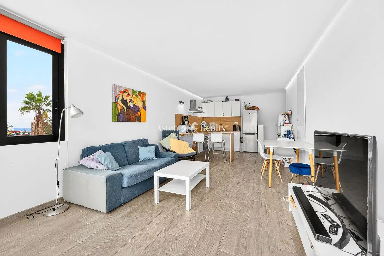 Sala de estar de Apartamento en venta en Adeje con Terraza, Piscina y Amueblado