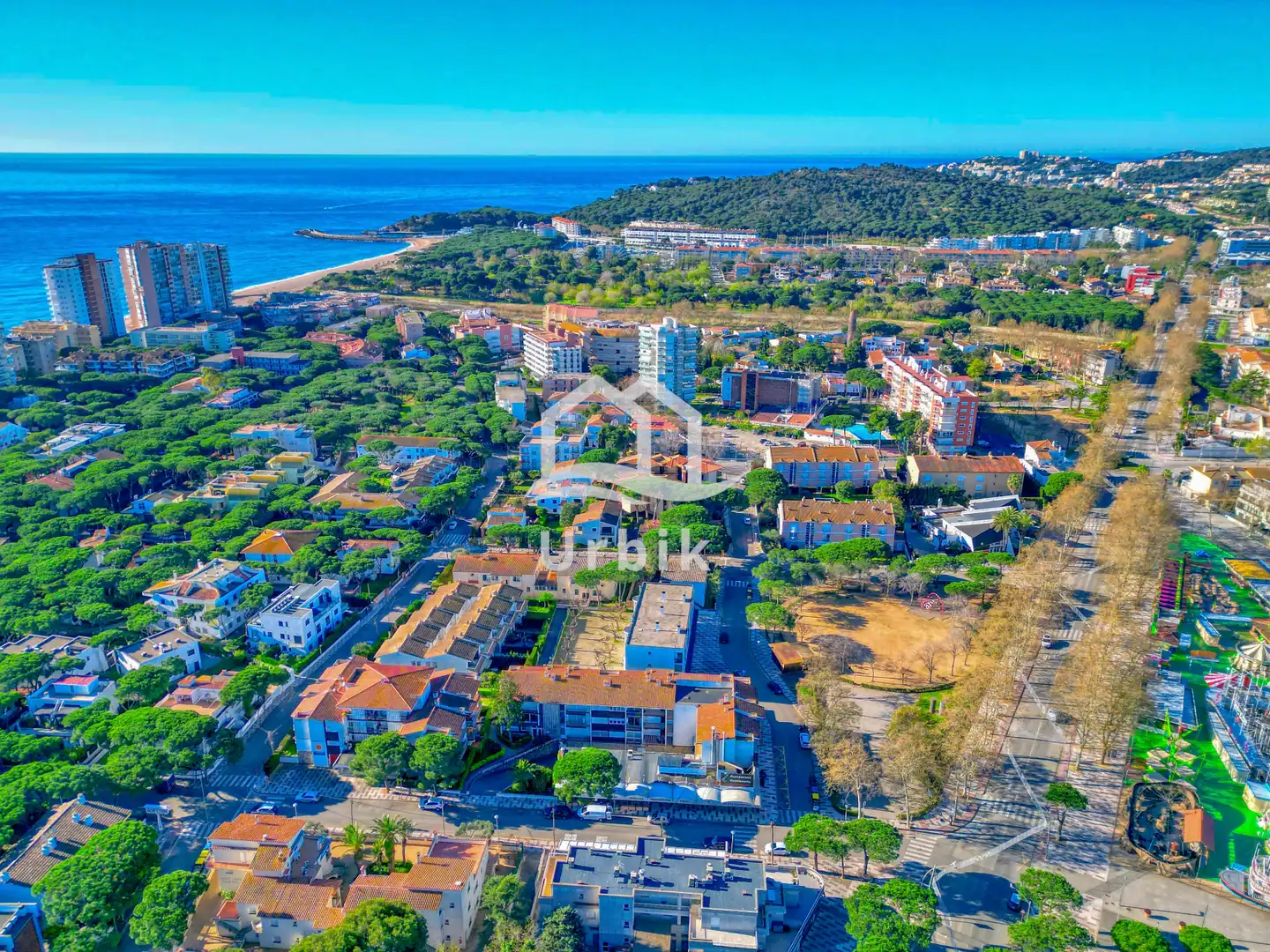 Außenansicht von Erdgeschoss zum Verkauf in Castell d'Aro, Platja d'Aro i s'Agaró mit Klimaanlage, Heizung und Terrasse