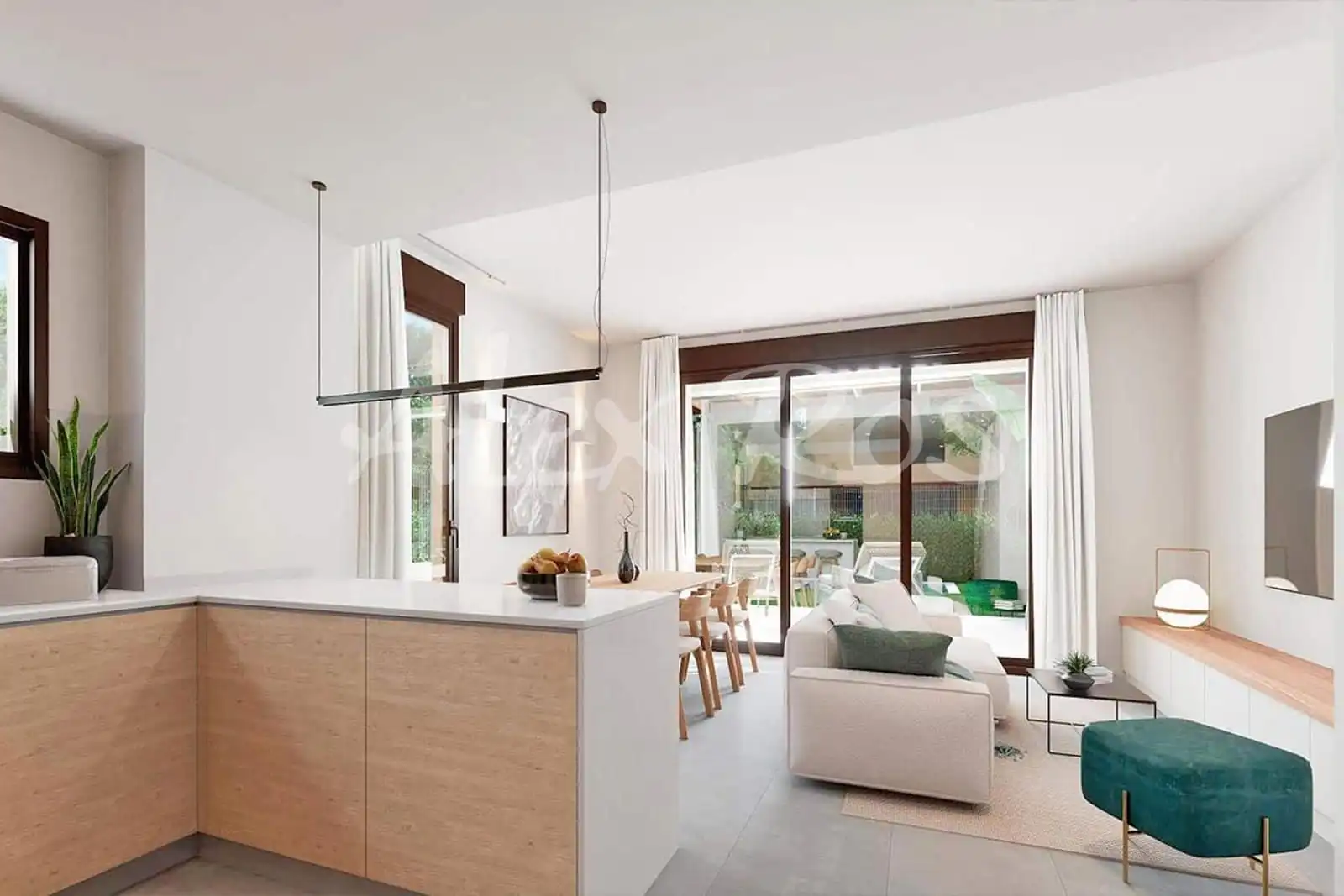 Sala de estar de Casa o chalet en venta en Begur con Calefacción, Jardín privado y Piscina