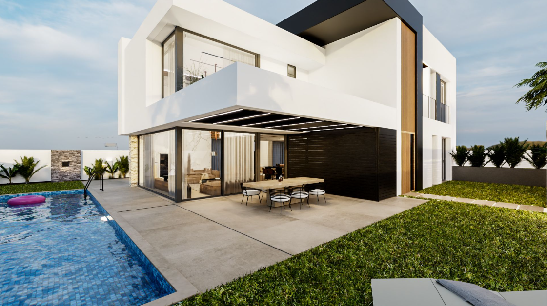 Terrassa de Casa o xalet en venda en Orihuela amb Piscina i Jacuzzi