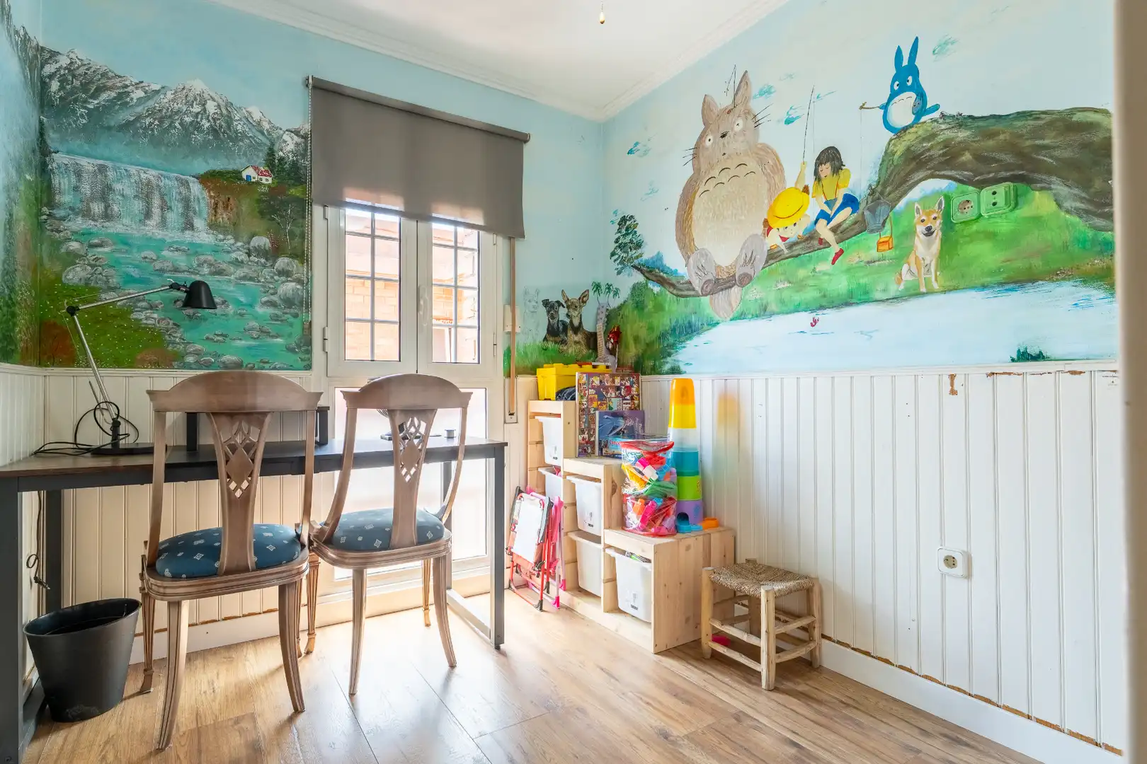 Schlafzimmer von Dachboden zum Verkauf in Reus mit Klimaanlage, Heizung und Parkett