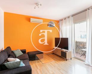 Exterior view of Flat to rent in  Barcelona Capital  with Air Conditioner, Heating and Furnished