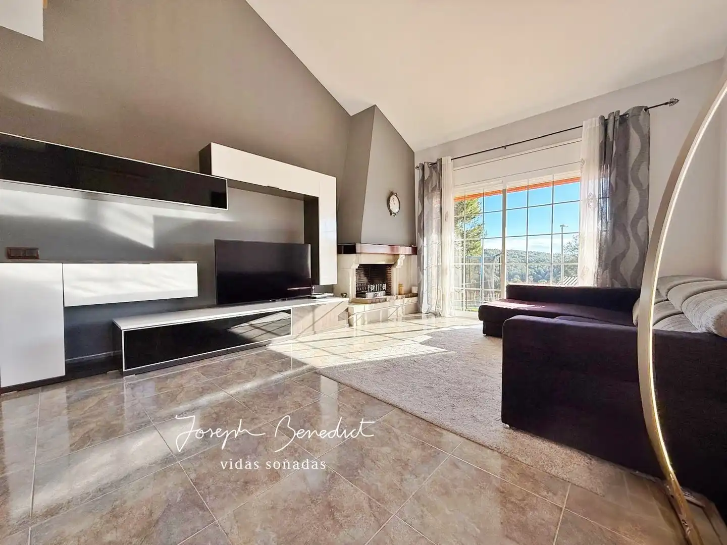Living room of Houses for sale in Begues  with Air Conditioner, Heating and Private garden