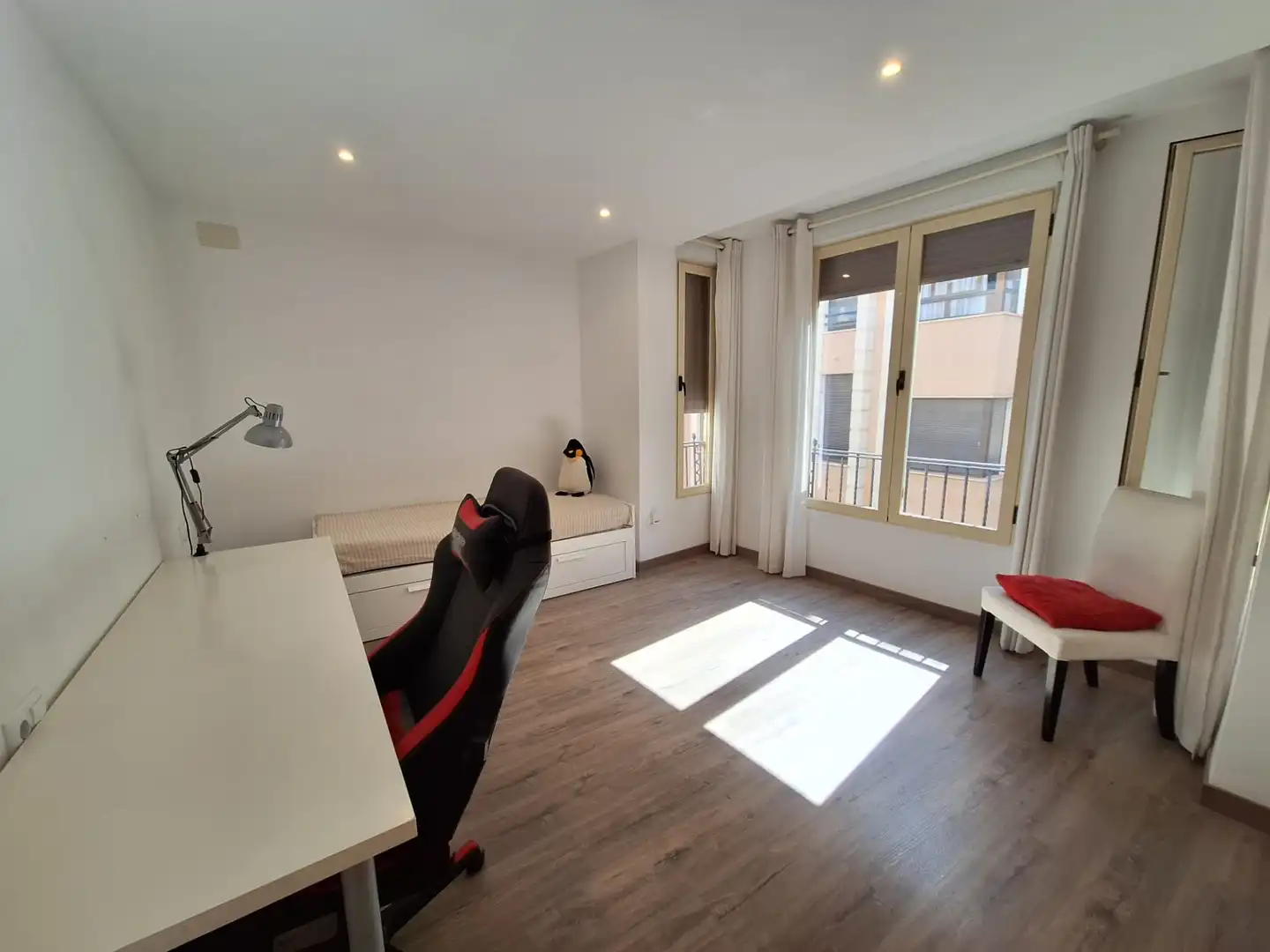 Bedroom of Flat for rent in Elche / Elx  with Air Conditioner, Heating and Furnished