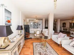 Sala d'estar de Casa o xalet de lloguer en Almuñécar amb Aire condicionat, Jardí privat i Terrassa