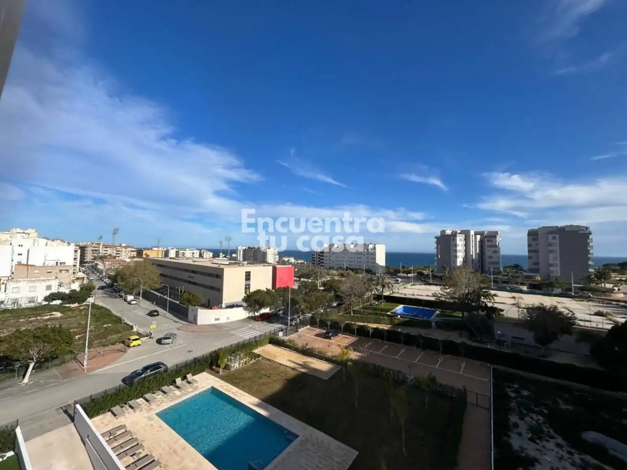 Außenansicht von Wohnung zum Verkauf in Villajoyosa / La Vila Joiosa mit Klimaanlage, Terrasse und Abstellraum